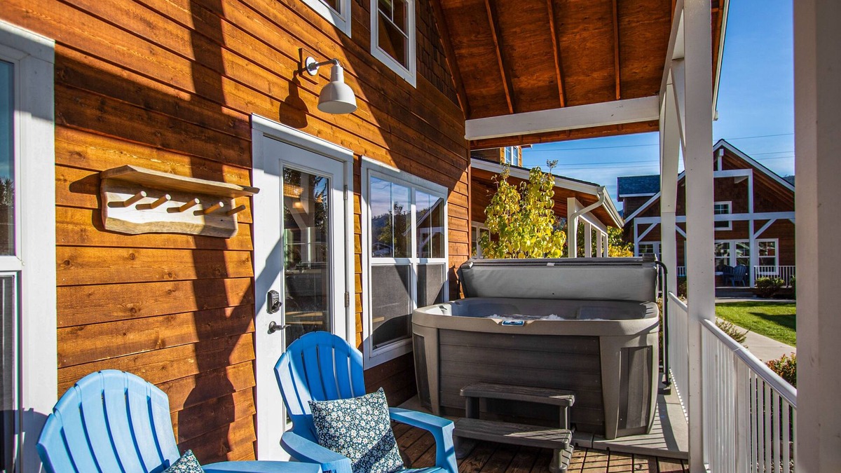 Dover Bay House | Sunlit, dog-friendly home with hot tub, gas fireplace, & washer/dryer