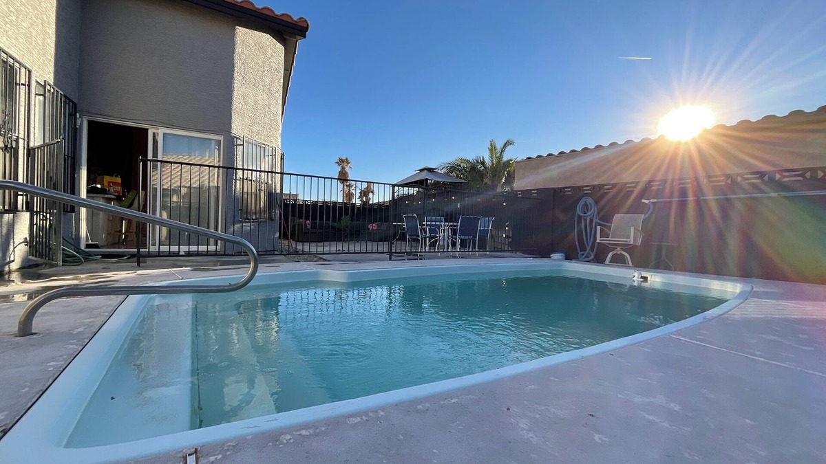 Sunrise Manor House | Sunny Las Vegas Retreat: 3-Bedroom Home with Pool & Central Air