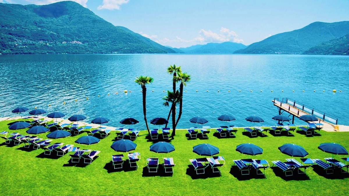 Brissago Apartment | Sunny Modern Apartment Lake View Relax