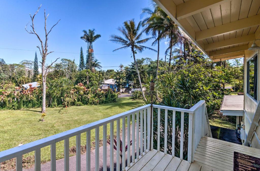 Kapoho House | Sunny Pahoa Retreat Snorkel, Hike and Shop!