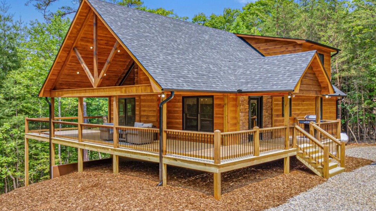 My Mountain Cabin | Sunrays Mountain Vista - Hot Tub, New Construction, Pet Friendly