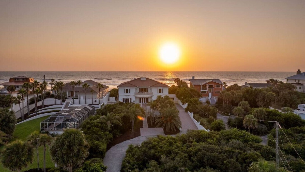 Crescent Beach House | Sunrise at the Beach - Oceanfront Luxury