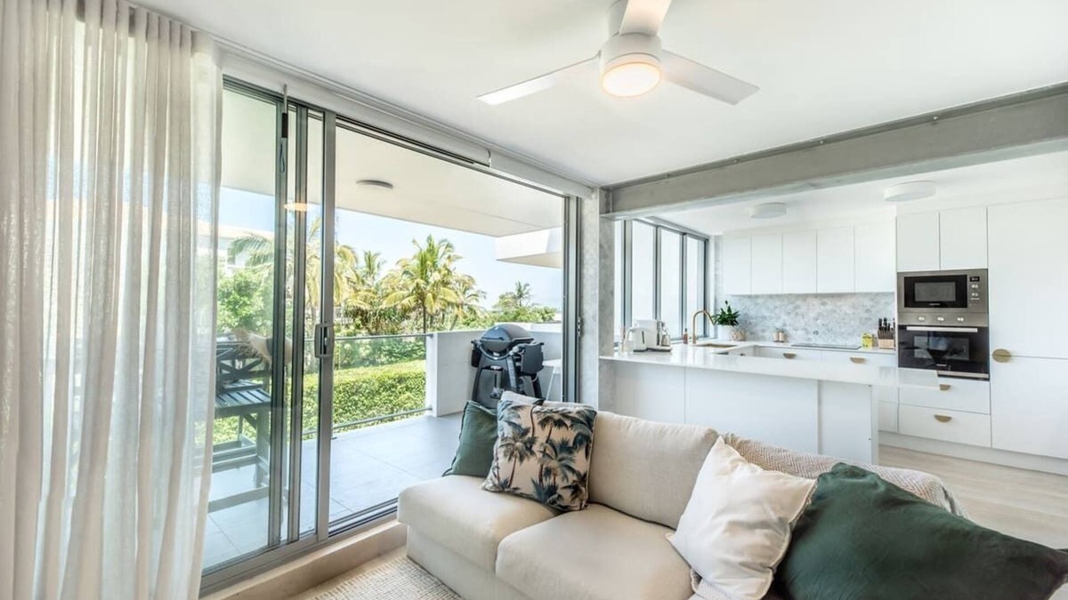Sunrise Beach Apartment | 'Sunrise Central', Pool, Views & 1 Min to Beach