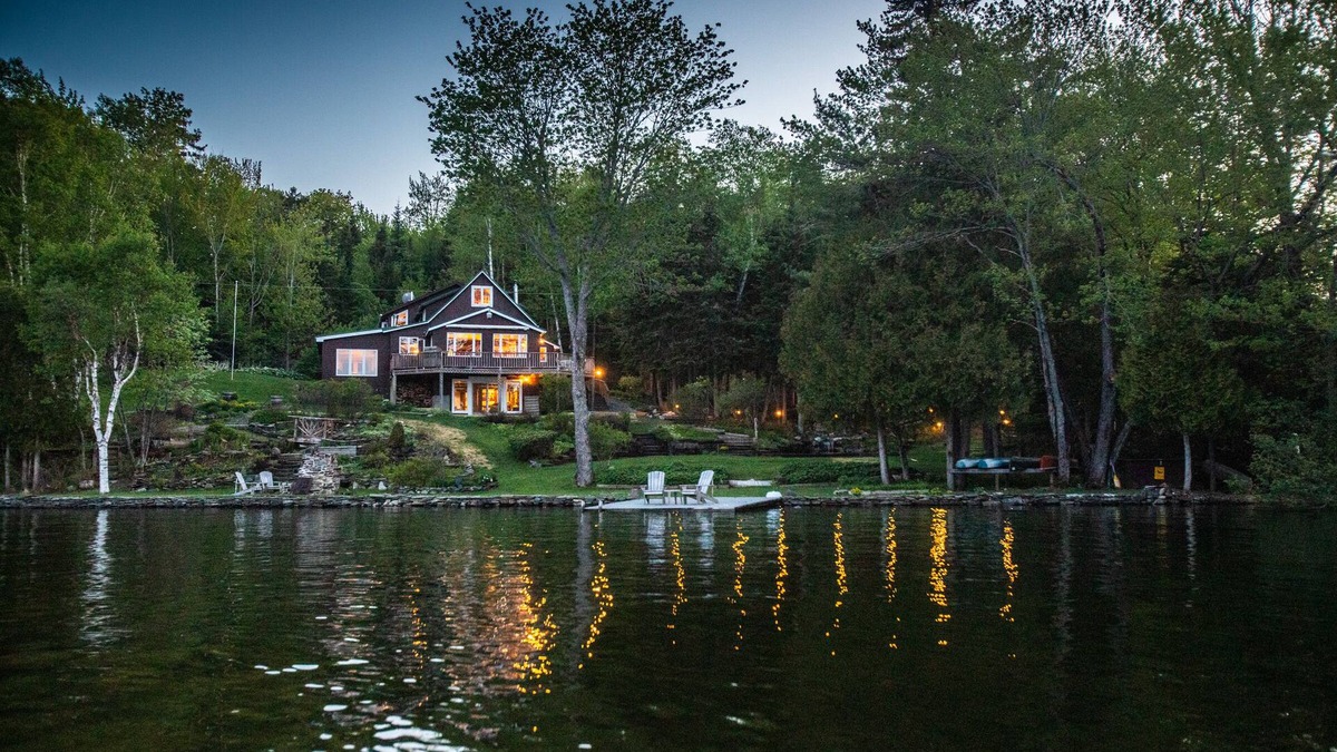 Rangeley Cabin | Sunrise Cove Lodge- Lakefront with Dock and Canoes/Kayaks!