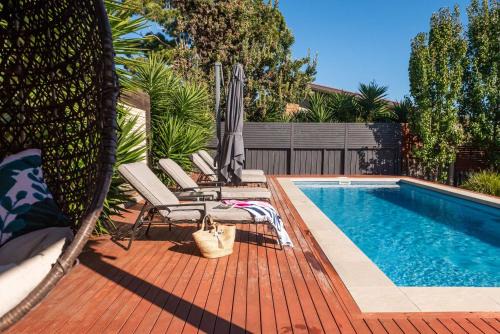 Rosebud House | Sunrise Oasis - Luxe Pool, Spa, Cinema