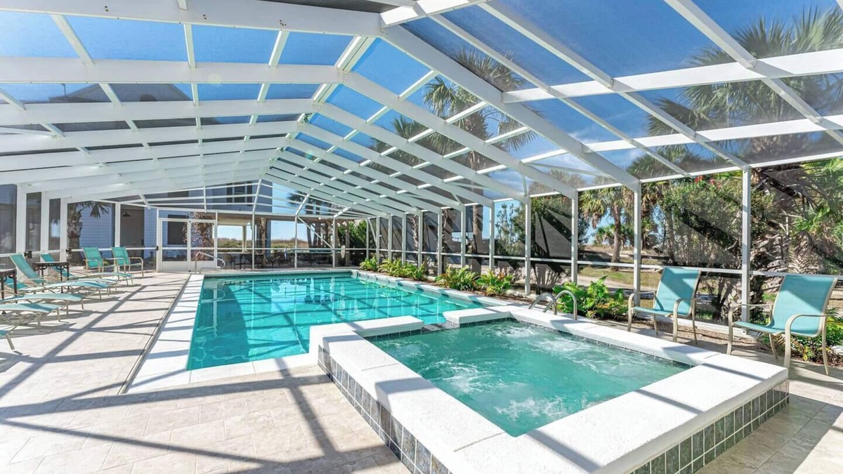 Port St. Joe House | SunScape & SeaScape: Beachfront, 2 Kitchens, Elevator, Pool/Spa, Pet-Friendly