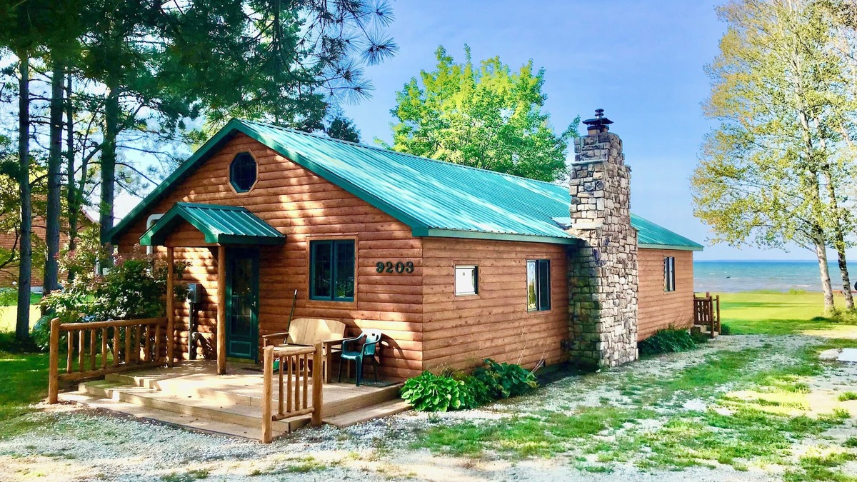 Garden Cottage | Sunset Beach Cottage on Lake Michigan with 240 feet of private sandy beach!