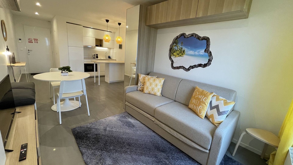 Villejust Apartment | Sunset Cocoon T2 46m2 Proche Centre Ville