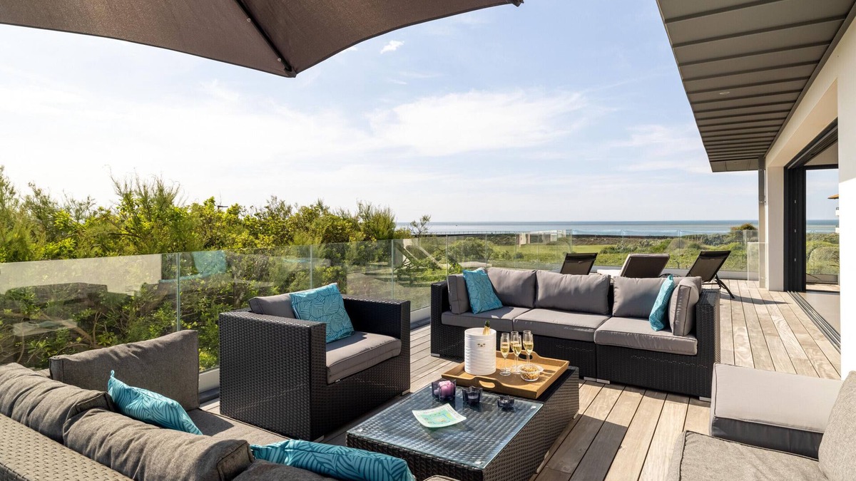 Anglet House | SUNSET - Luxury Villa with Ocean View & Heated Pool in Anglet - BARNES