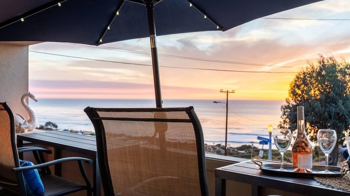 Sunset Cliffs House | Sunset Serenity On The Cliffs | Balcony| Oceanview