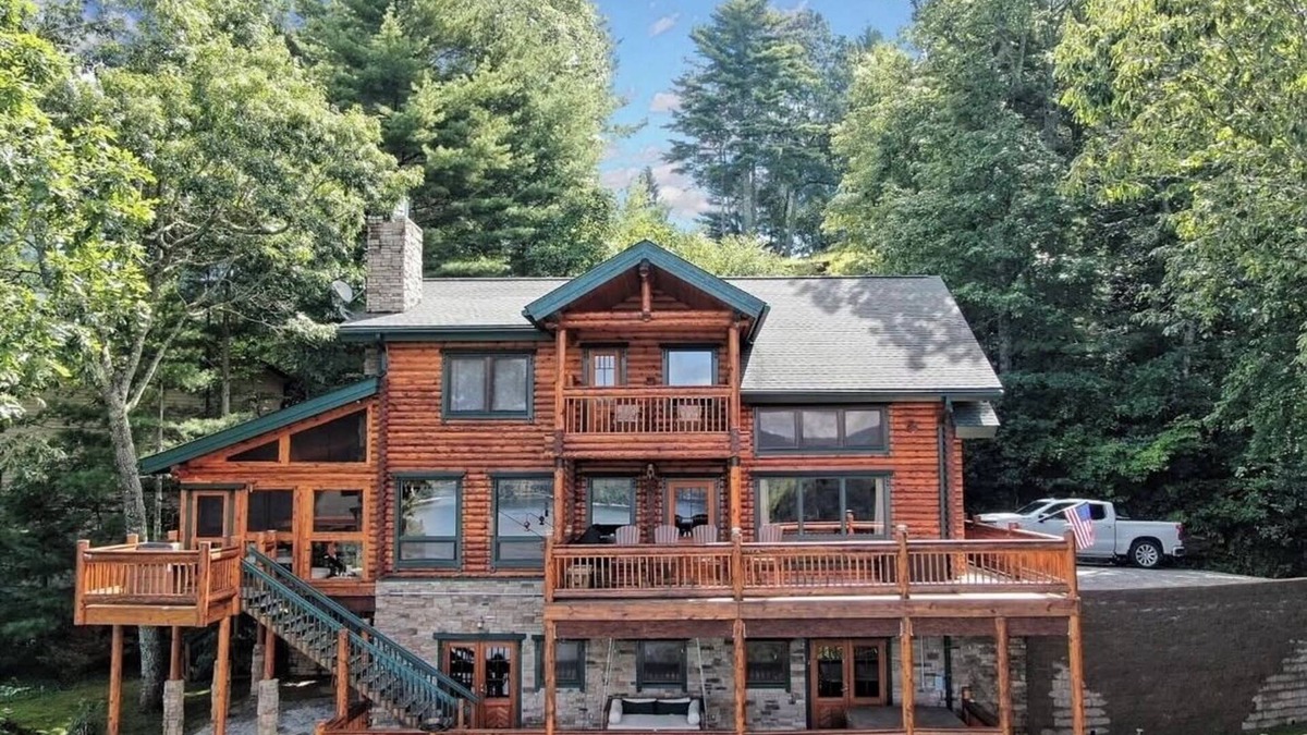 Glenville Cabin | Sunsets on Lake Glenville