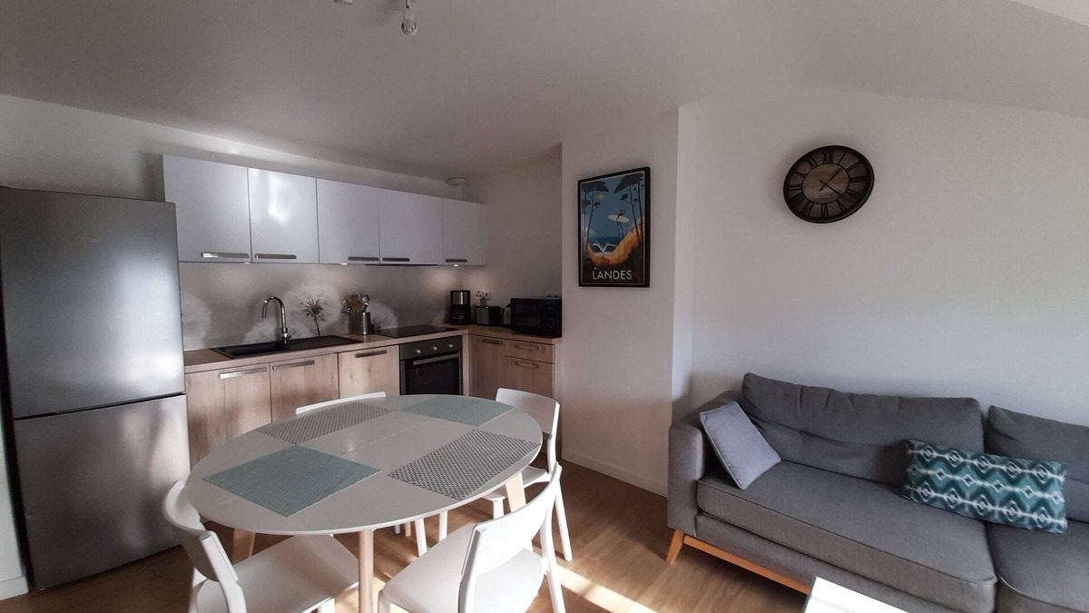 Dax Apartment | Super cosy and functional T3, in the heart of Dax, with lots of charm