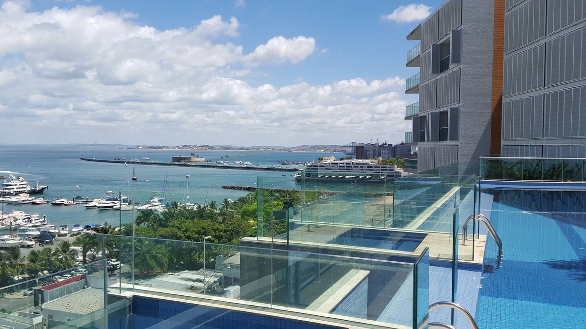 Dois de Julho Apartment | super view of the Bay of All Saints