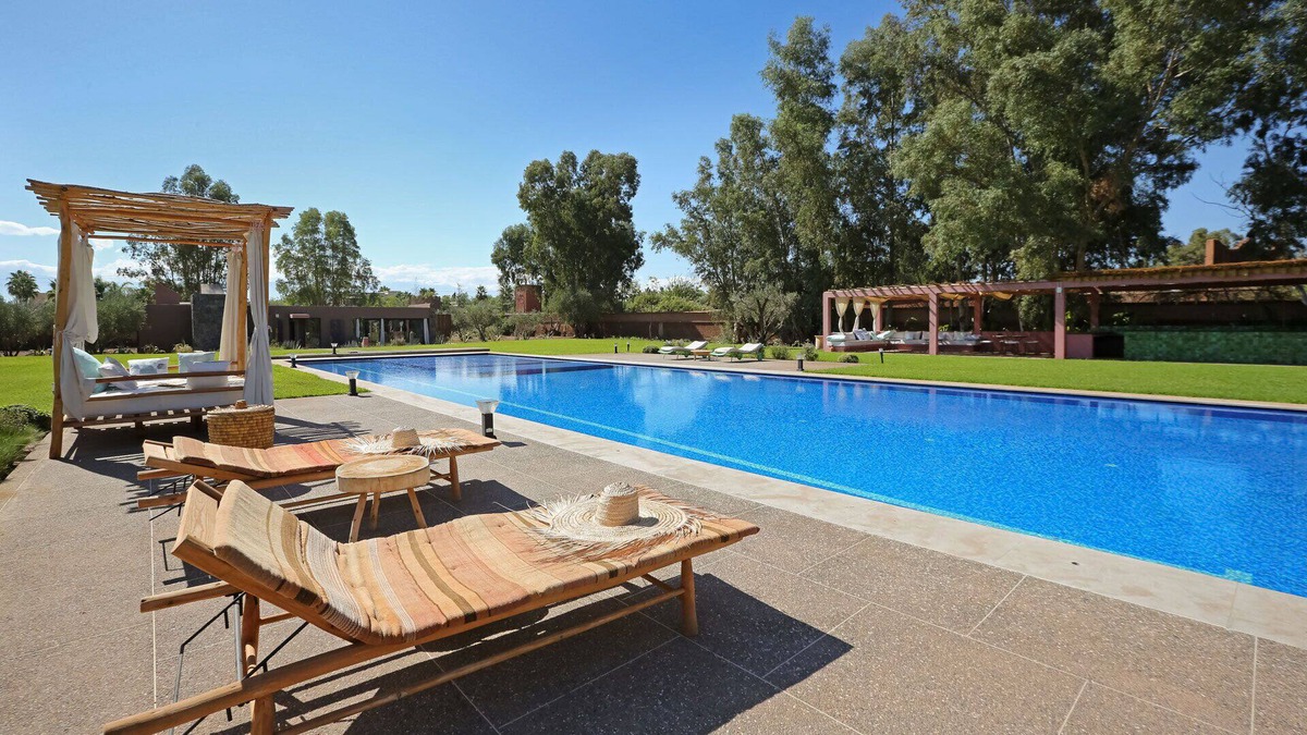 Ait Hamid Villa | Superb estate with private pool tennis court Sauna Hammam- by feelluxuryholidays