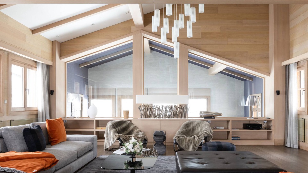 Courchevel Ski Chalet | Superb luxury modern chalet with relaxation and fitness areas