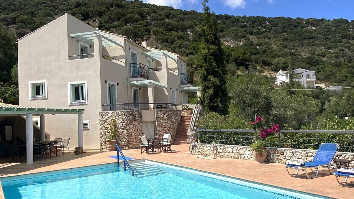 Agia Efimia Villa | Superb Villa Agia Efimia, No car rental necessary, Private pool, Outside kitchen