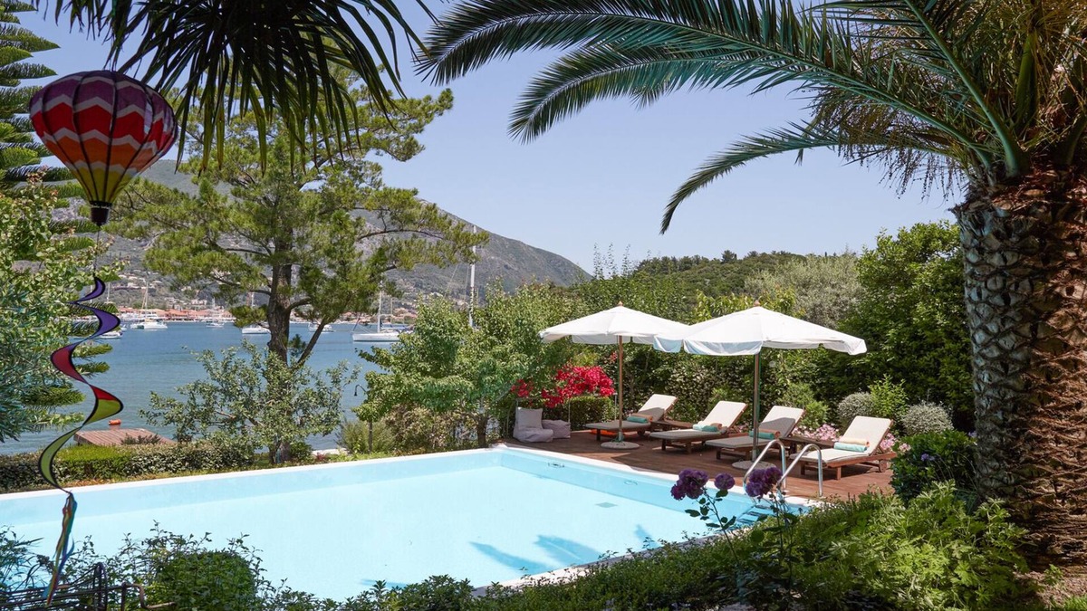 Yenion Villa | Superb waterfront villa with private pool, jetty, motorboat included and sauna