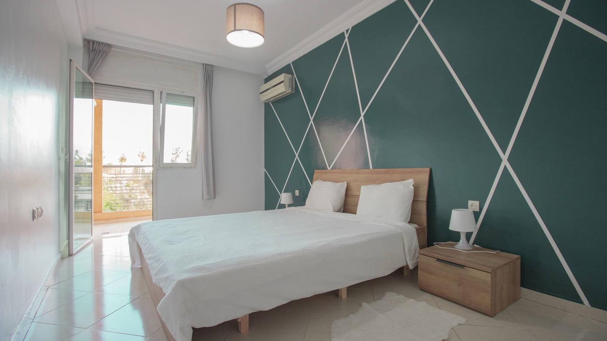 Quartier Des Orangers Apartment | Superbe 3chambres tout équipé/5 min de gare Agdal