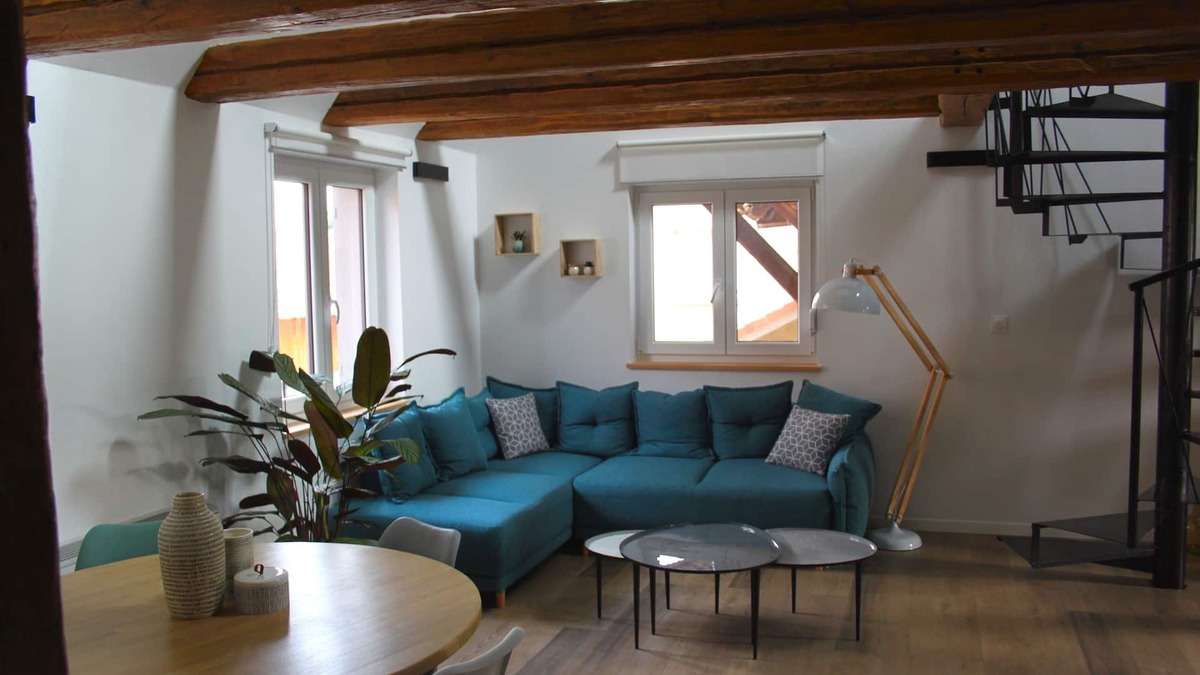 Andolsheim Apartment | Superbe Duplex Atypique Dans Maison Alsacienne Rénovée !