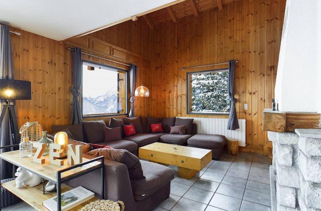 Les Eucherts Apartment | Superbe Duplex Savoyard pour 13 pers. avec Cheminée et Balcons, à 300m des Pistes - FR-1-398-616