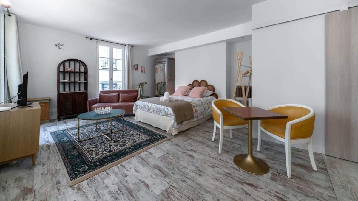 Vieux Vichy Apartment | Superbe studio avec terrasse dans immeuble classé