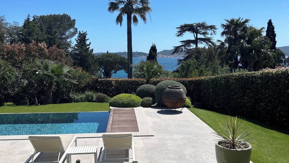 Guerrevieille Villa | Superbe Villa vue mer sur st Tropez