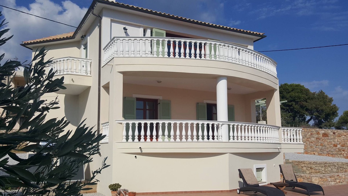 Votsi Villa | Superbly located Villa With Private Pool and Stunning Sea And Island Views