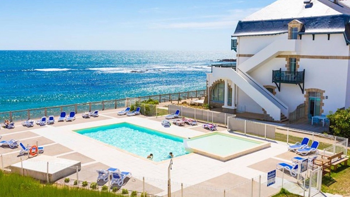 Batz-sur-Mer Resort | SuperbT2 duplex sea view, pool, beach access