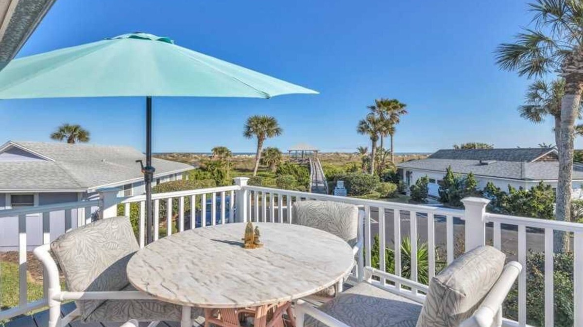 Surfcrest Village Cottage | Surf Crest Village #25 (Pelican Beach View) Ocean front 4 bedroom One pet only
