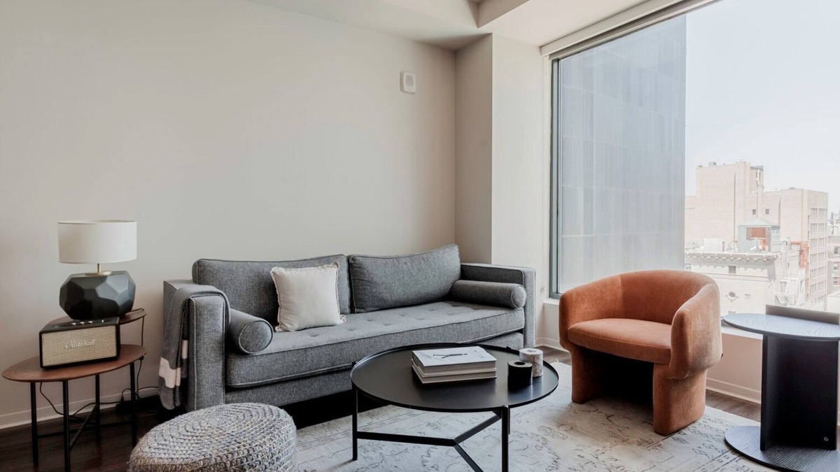 Theatre District Apartment | Sweet Chinatown/Theater Dist 2BR w/Gym, close to Bars, by Blueground