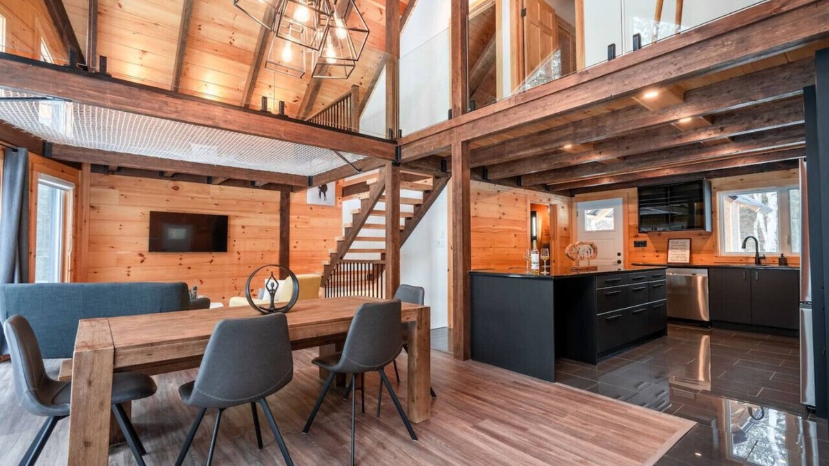 Mauricie Ski Chalet | Sweet House Hot Tub & Modern