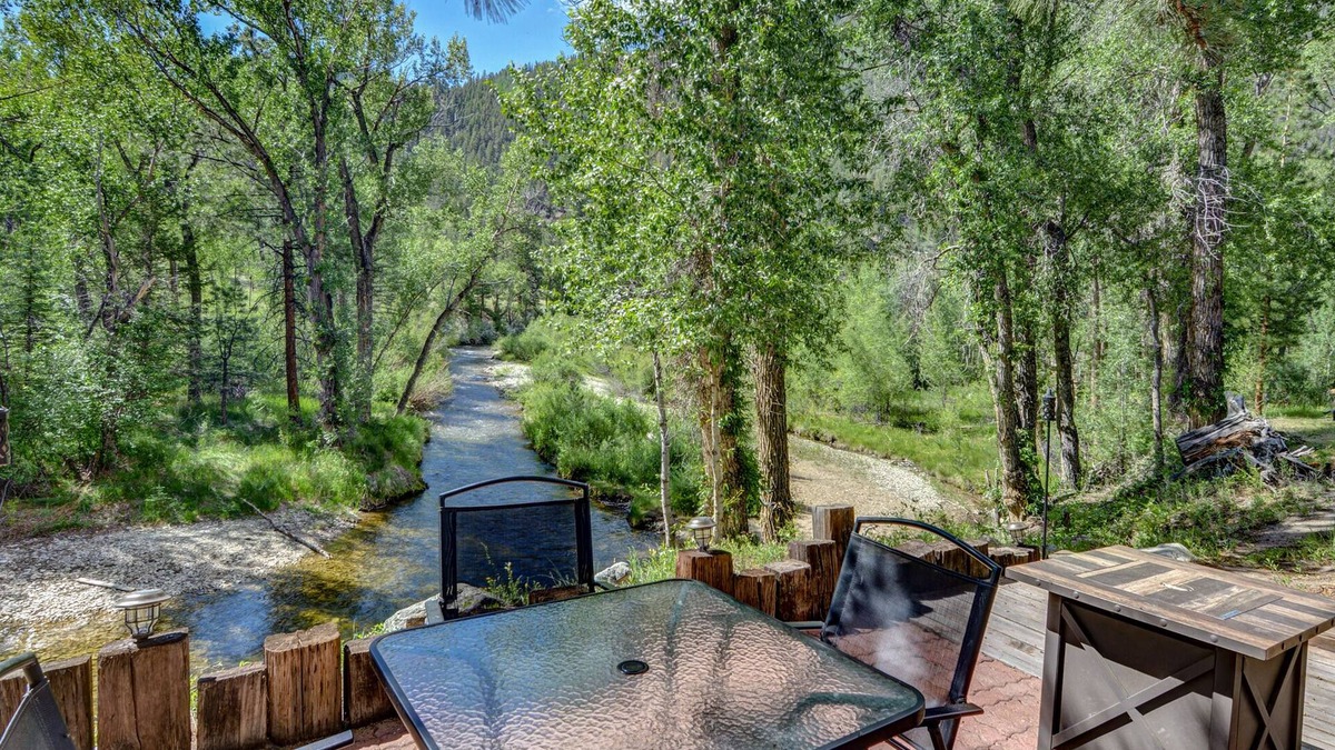 Nathrop Cabin | Sweet Log Cabin on the banks of Chalk Creek