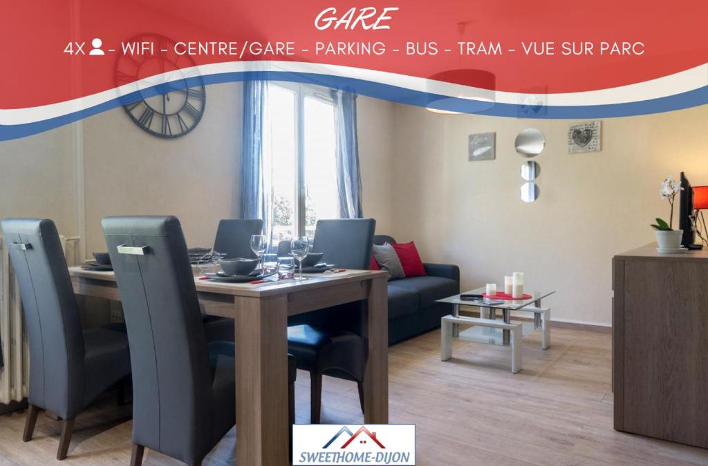 Faubourg-Raines Apartment | SWEETHOME DIJON - Gare