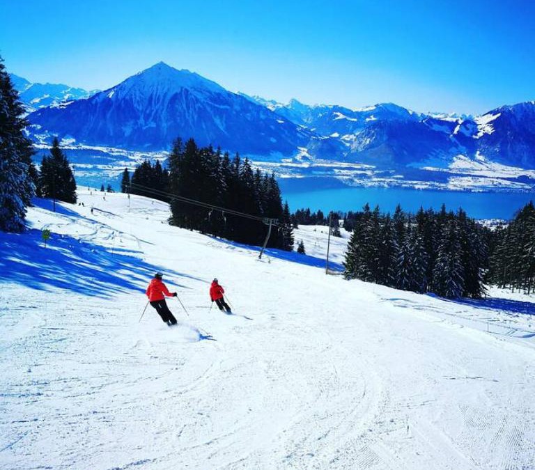 Aeschlen ob Gunten Apartment | SwissHut Stunning Views Alps Lake - Apart. Lena Up