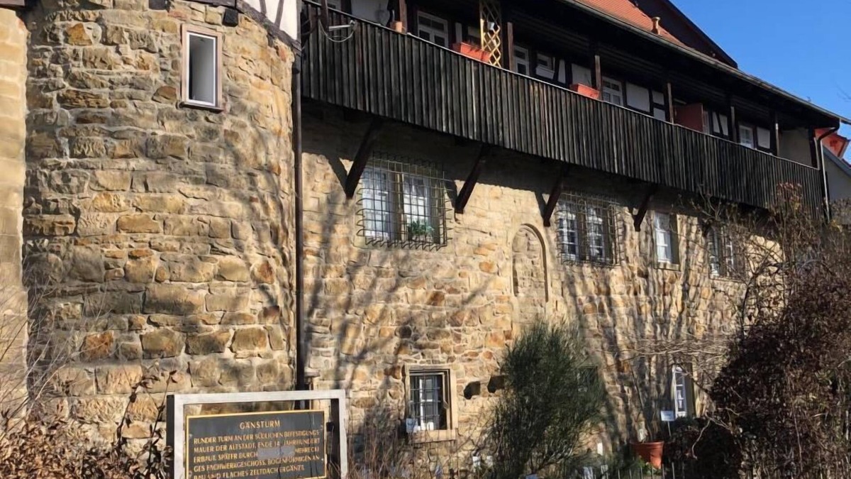 Oehringen Apartment | Türmerwohnung Apartment between old walls in a tower, elevator, wine fridge, modern renovations