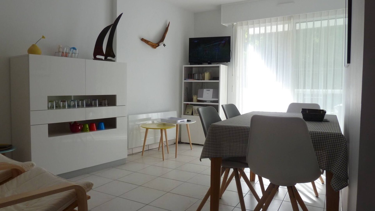 La Baule-Escoublac Apartment | T2, 4mn from Benoît beach and Port La Baule-Le Pouliguen