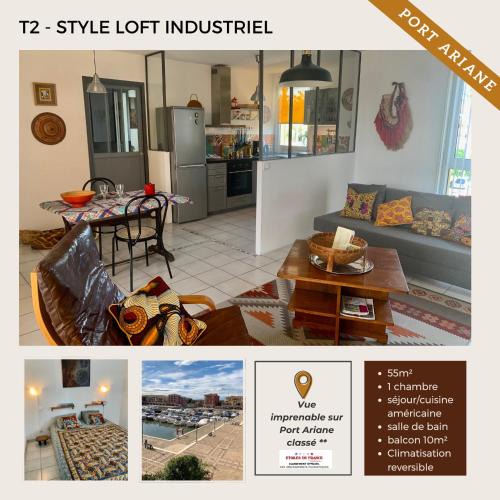 Port Ariane Apartment | T2 d'exception sur Port Ariane