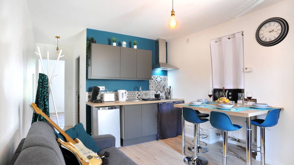 Faubourg-Raines Apartment | T2 La Gastronome at the foot of downtown Dijon