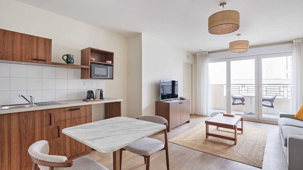 Levallois-Perret Condo | T2 moderne | Accès Paris + gare à 5 min