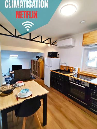 Agen Apartment | T2 neuf tout confort style industriel -centre Agen
