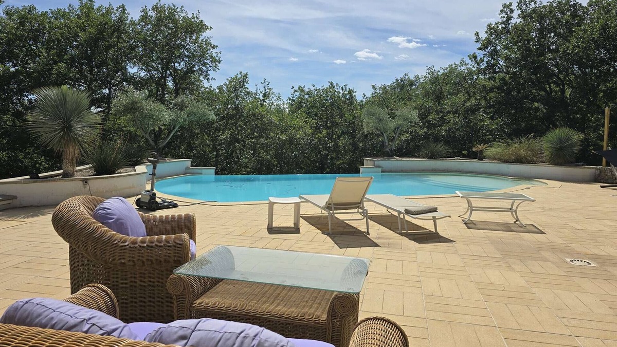 Saint Alban Auriolles House | T6 Villa in Ardèche with Pool and Pets Allowed
