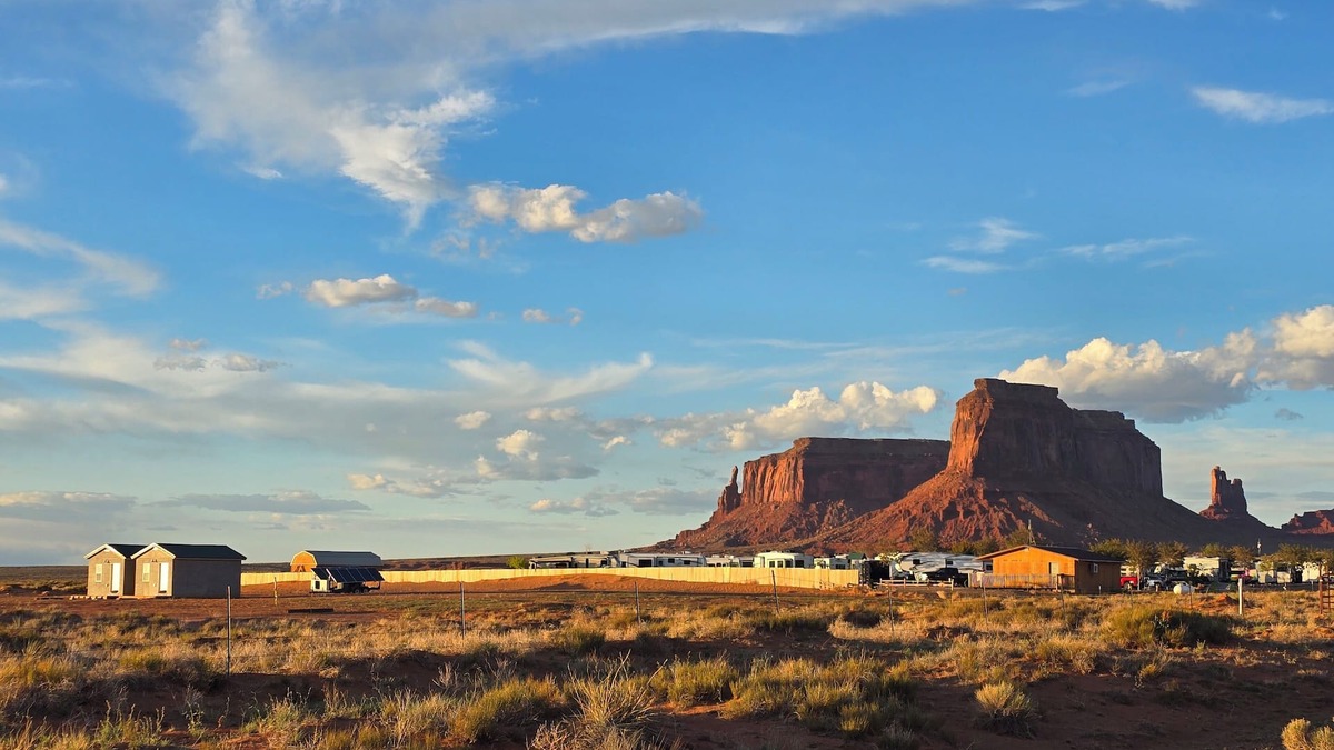 Monument Valley Cabin | Take in the red rock views right off Highway 163 in newly built off-grid cabins!
