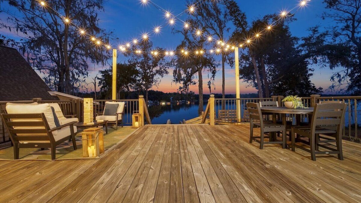 Quincy House | Talquin Triangle: Lakefront - A frame - Fire Pit