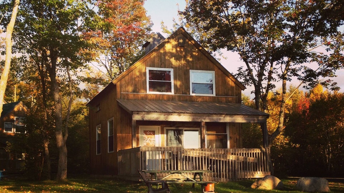 Indian Brook Ski Chalet | Tan Chalet at Cabot Shores Wilderness Resort