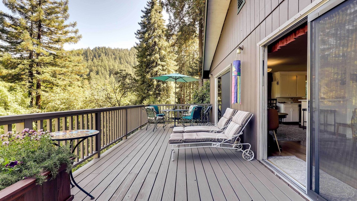 Monte Rio House | Tasteful Home w/Stunning River & Valley View