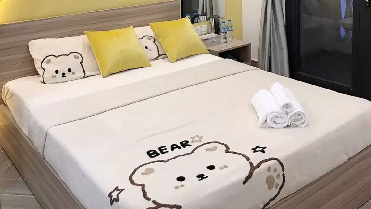 Ganh Dau Apartment | Teddy 108 Homestay 1 oso amarillo