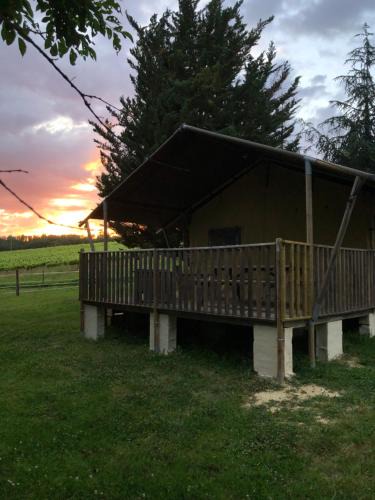 Castillon-Debats Other | Tente Safari Eco Lodge 6 Personnes