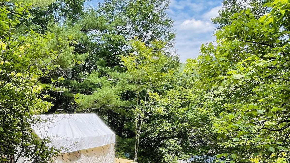 Bakersville RV Rental | Tentrr Signature Site - Bear Creek Mountain Glamping