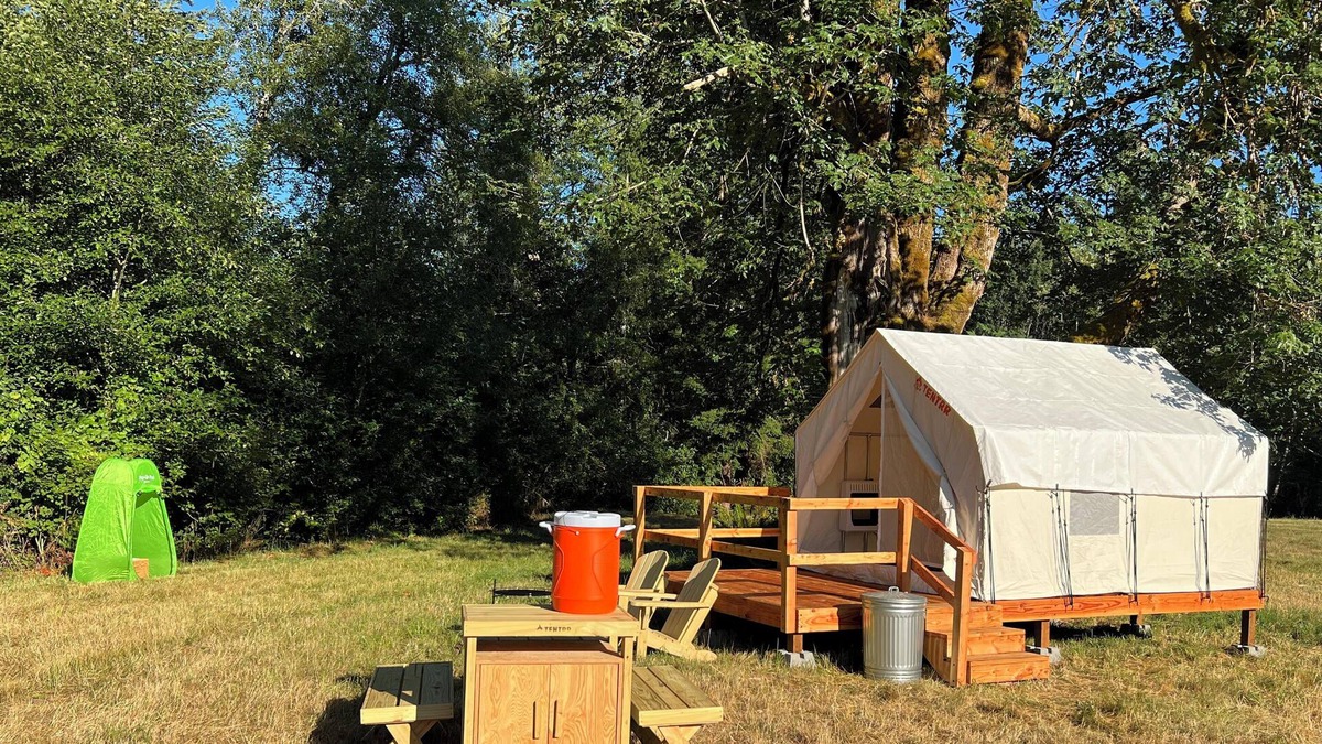 Oregon Coast RV Rental | Tentrr Signature Site - Grandmother Maple Camp...