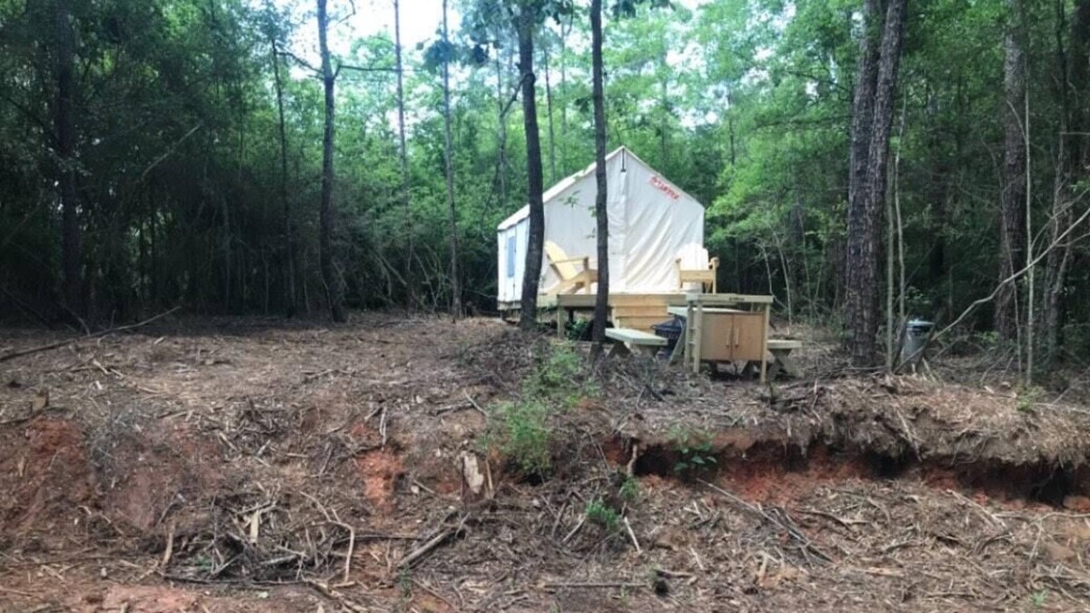 Talisheek RV Rental | Tentrr State Park Site - Louisiana Bogue Chitto State Park - Bike Trail D - Sing